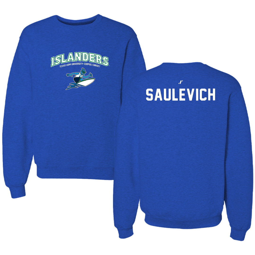 Texas A&M University-Corpus Christi Tennis Blue General Crewneck - Palina Saulevich