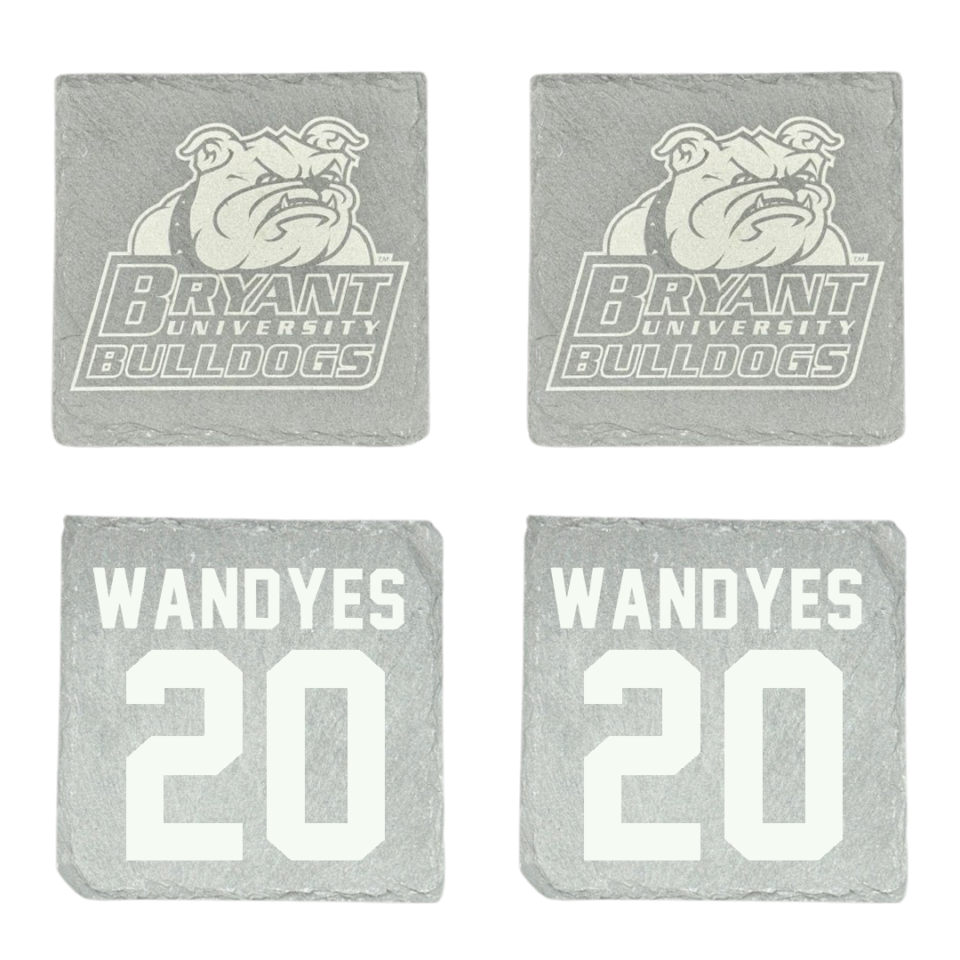 Bryant University Soccer Stone Coaster (4 Pack)  - #20 Kelsie Wandyes