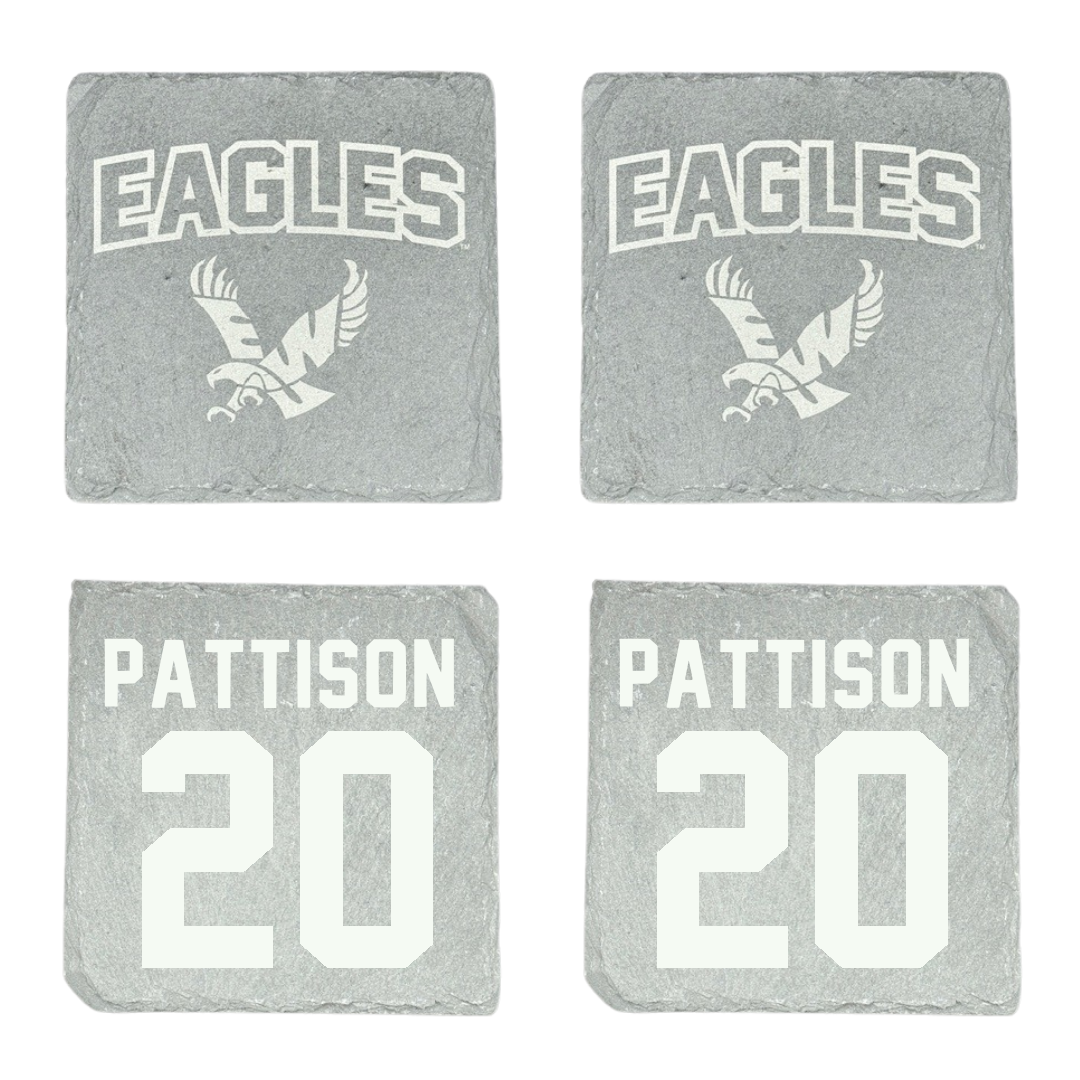 Eastern Washington University Soccer Stone Coaster (4 Pack)  - #20 Chloe Pattison