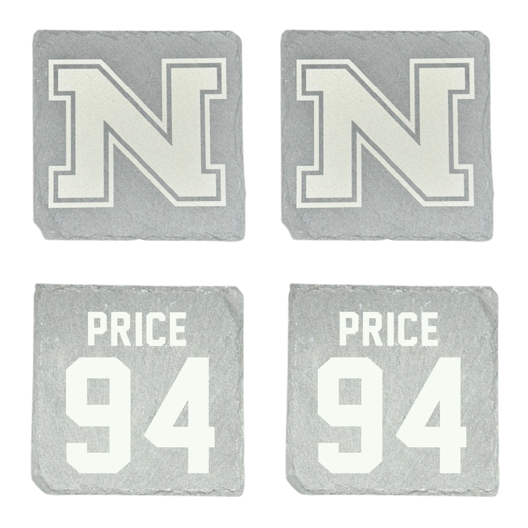 Northern Michigan University Football Stone Coaster (4 Pack)  - #94 Jake Price