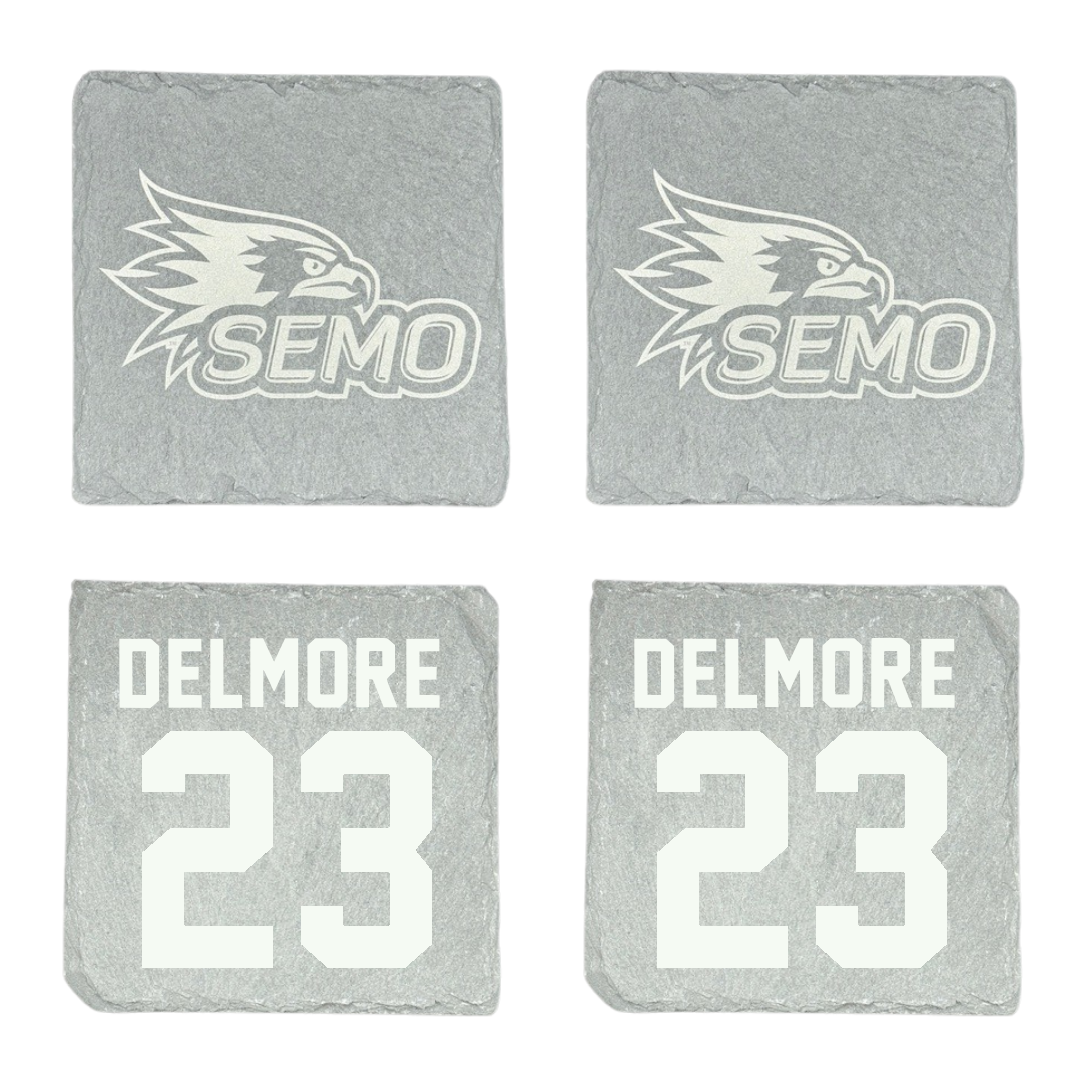 Southeast Missouri State University Football Stone Coaster (4 Pack)  - #23 DJ Delmore