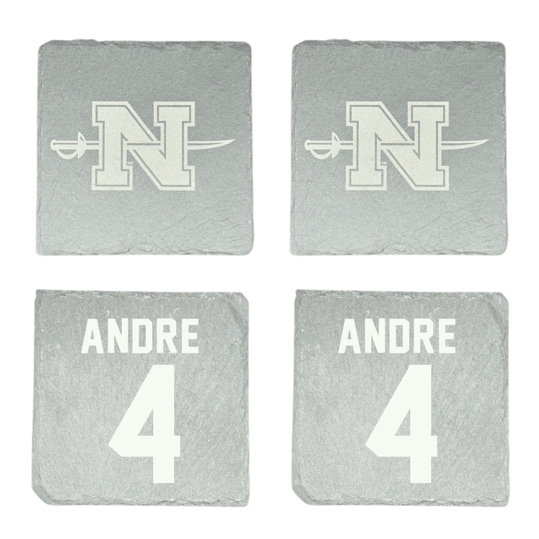 Nicholls State University Soccer Stone Coaster (4 Pack)  - #4 Lauren Andre