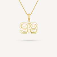 Gold Presidents Pendant and Chain - #98 Austin Kent