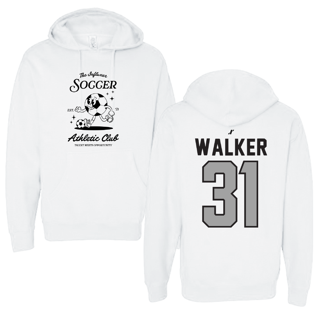 Soccer White Influxer Athletic Club Hoodie - #31 Delani Walker