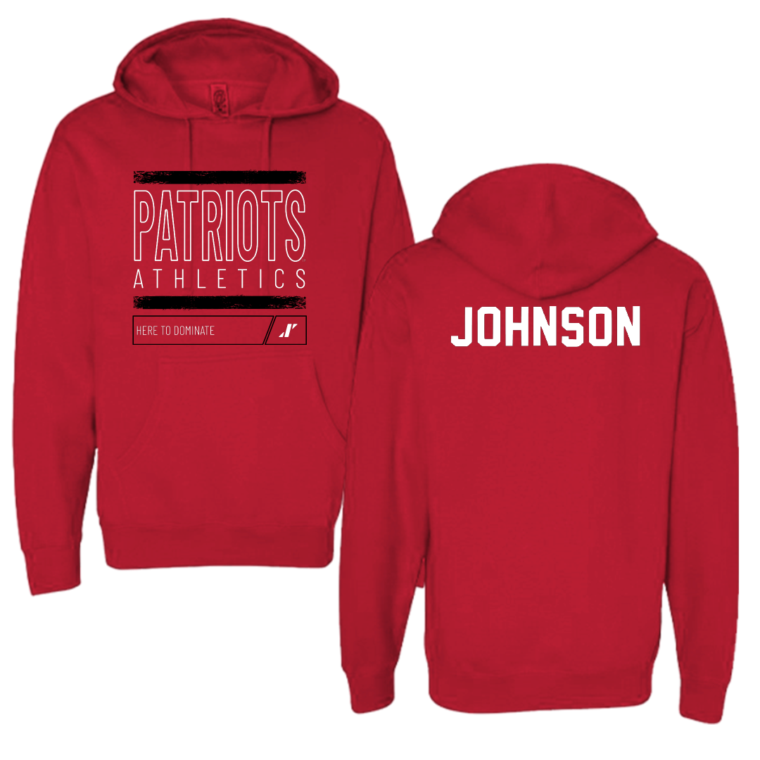 Dallas Baptist University TF and XC Red Dominate Hoodie - Cailey Johnson