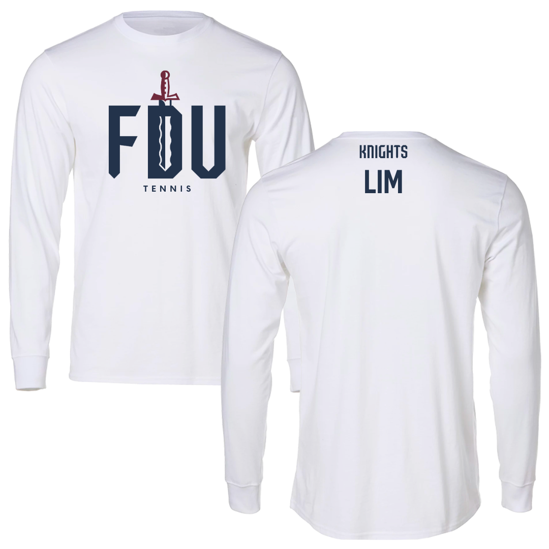 Fairleigh Dickinson University-Metropolitan Campus Tennis White Long Sleeve - Anastasia Lim