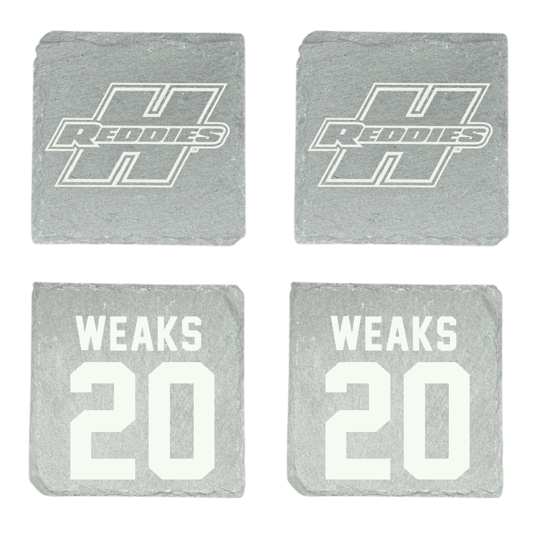 Henderson State University Baseball Stone Coaster (4 Pack)  - #20 Reese Weaks