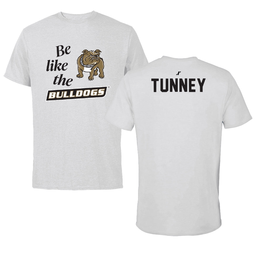 Bryant University TF and XC Light Gray Be Like Us Tee - Kat Tunney