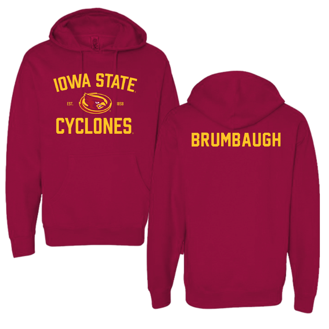 Iowa State University TF and XC Cardinal General Hoodie - Jadan Brumbaugh