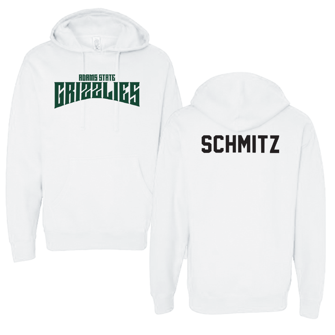Adams State University Golf White Classic Hoodie - Nevaeh Schmitz