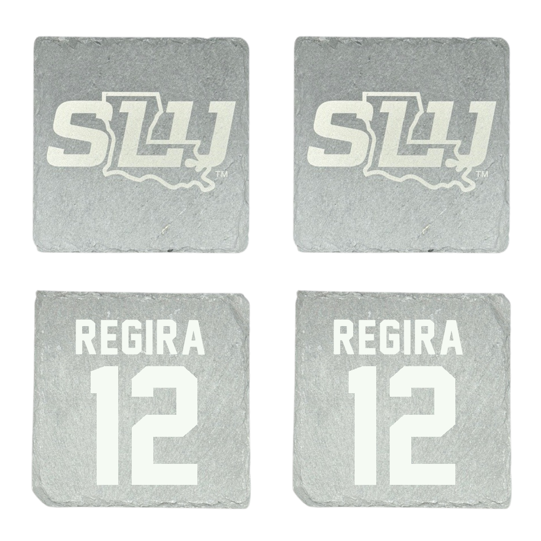 Southeastern Louisiana University Baseball Stone Coaster (4 Pack)  - #12 Dom Regira