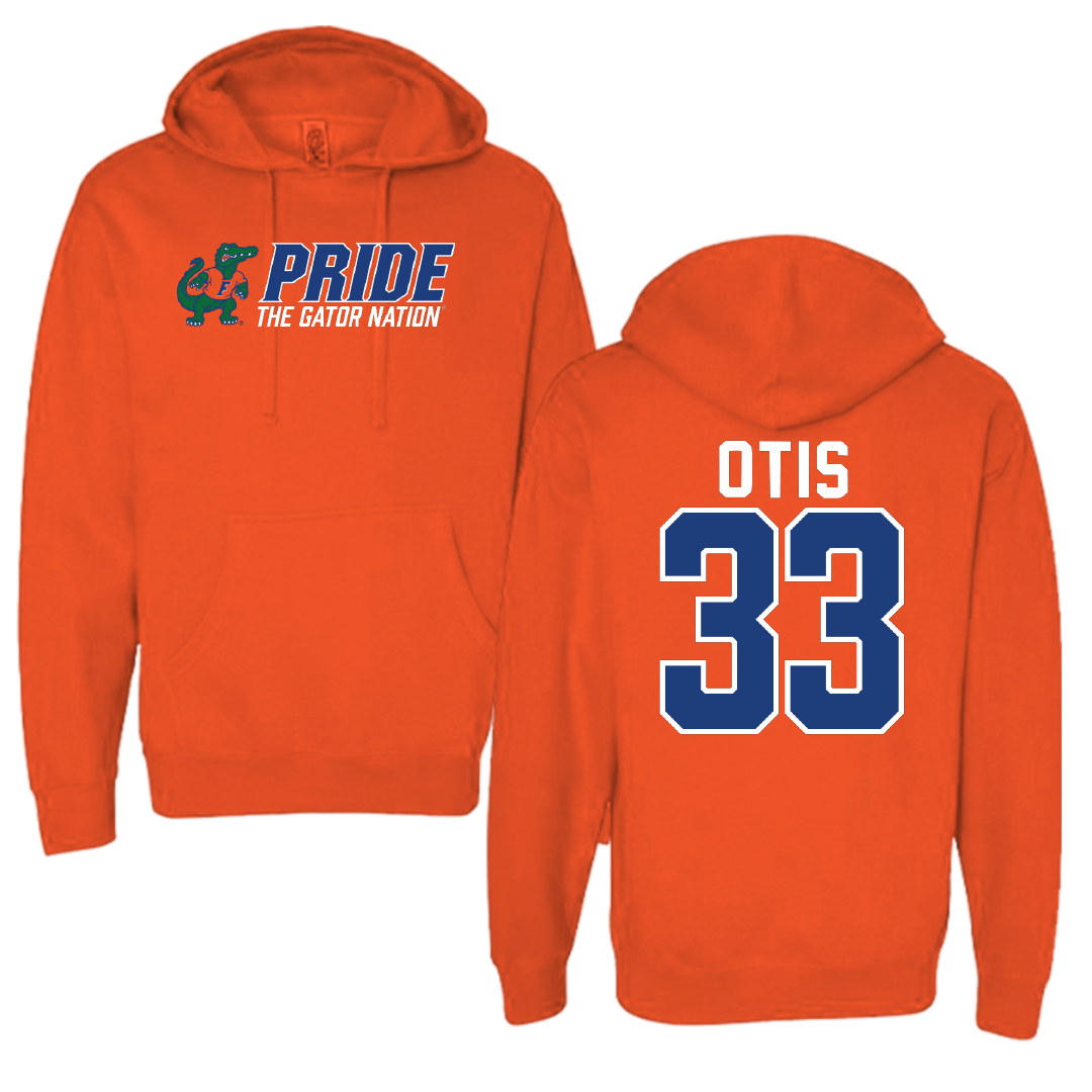 University of Florida Softball Orange General Hoodie - #33 Korbe Otis