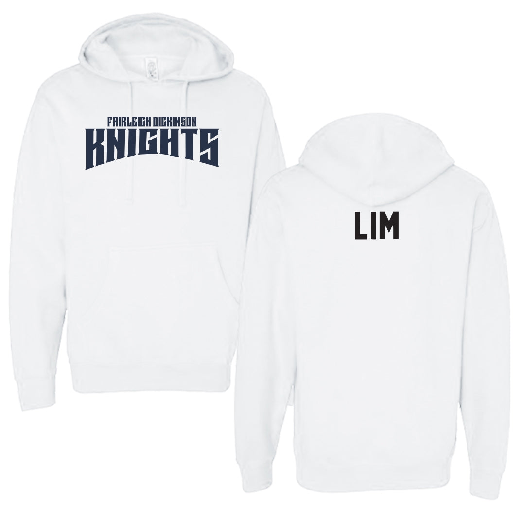 Fairleigh Dickinson University-Metropolitan Campus Tennis White Classic Hoodie - Anastasia Lim