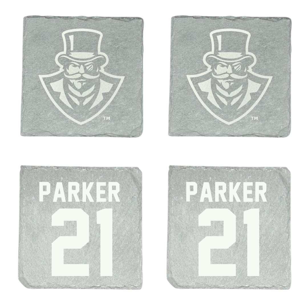 Austin Peay State University Football Stone Coaster (4 Pack)  - #21 Denver Parker