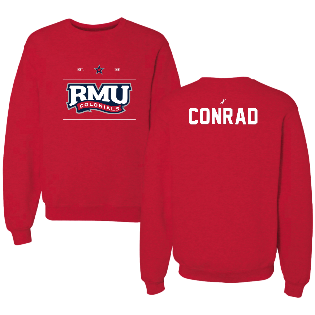 Robert Morris University TF and XC Red General Crewneck - Madison Conrad