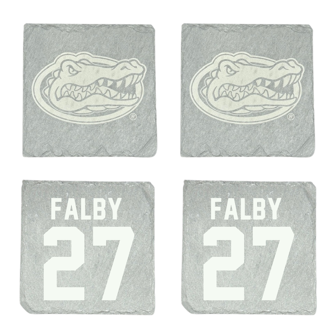 University of Florida Softball Stone Coaster (4 Pack)  - #27 Kendra Falby
