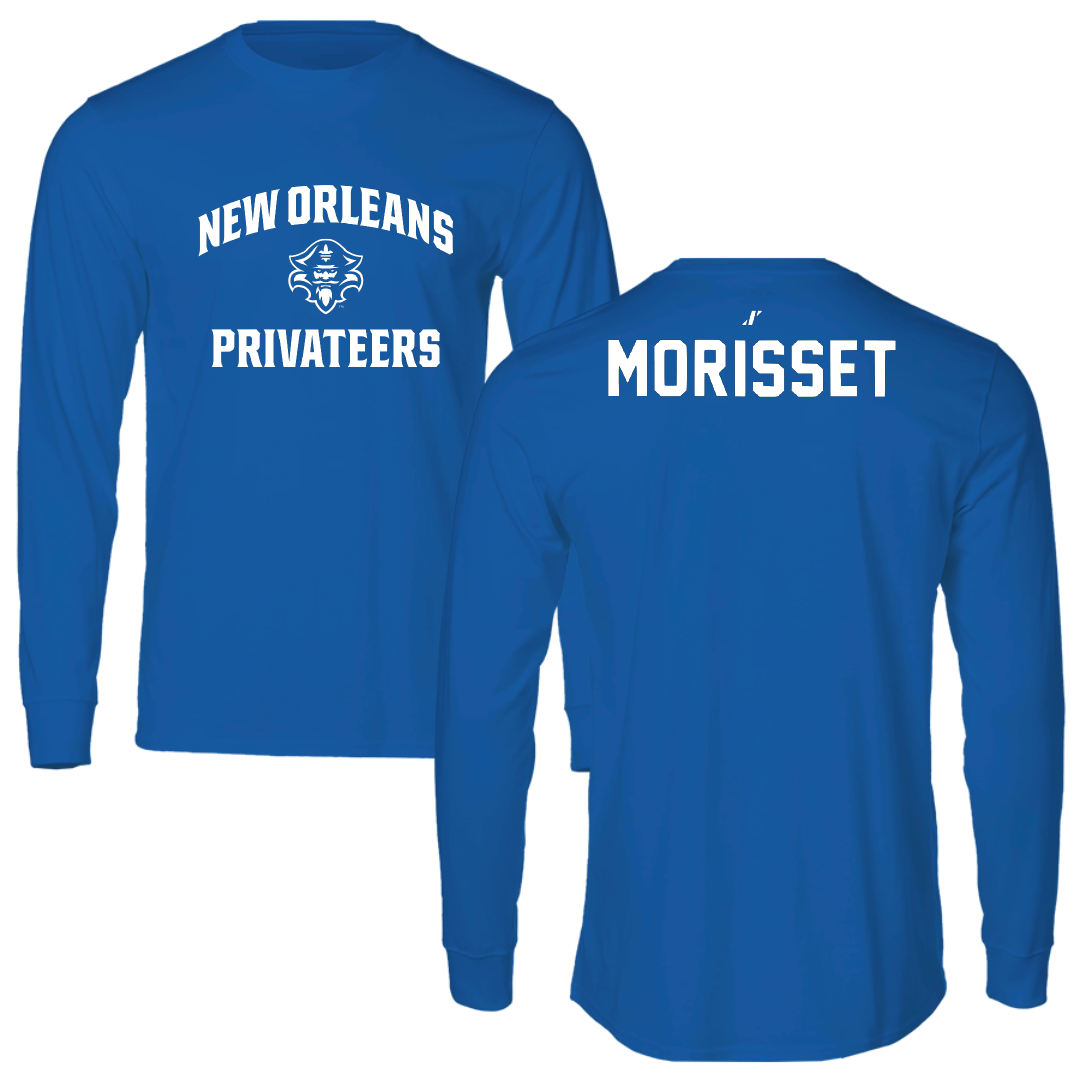University of New Orleans POM Blue General Performance Long Sleeve - Keerah Morisset