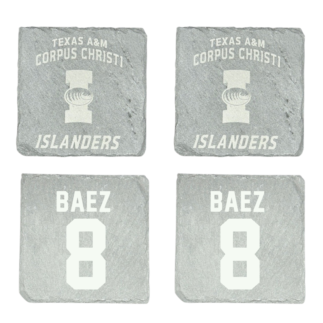 Texas A&M University-Corpus Christi Softball Stone Coaster (4 Pack)  - #8 Paolina Baez