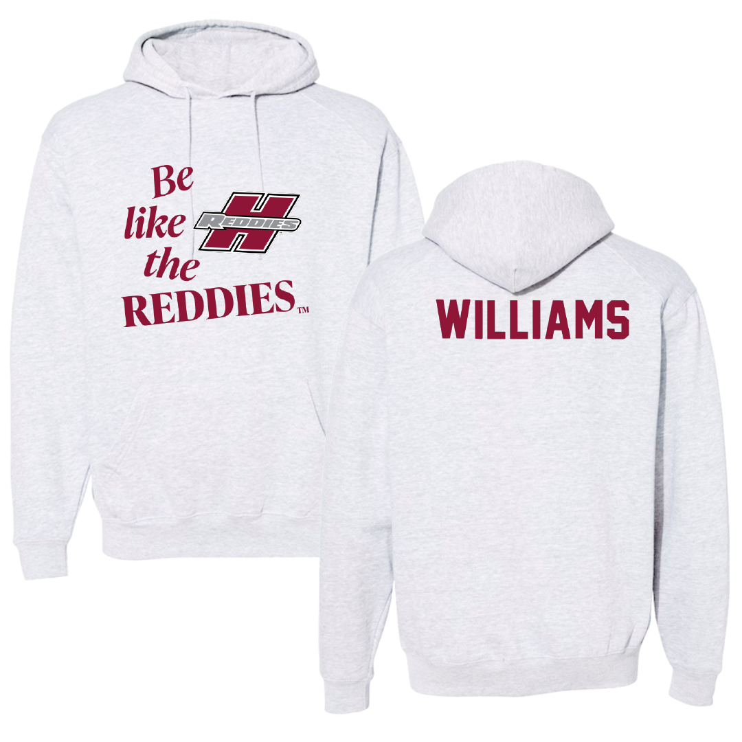 Henderson State University POM Light Gray Be Like Us Hoodie - Hillary Williams
