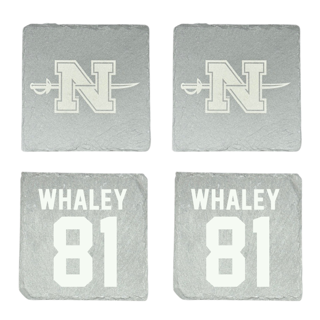 Nicholls State University Football Stone Coaster (4 Pack)  - #81 Treylin Whaley