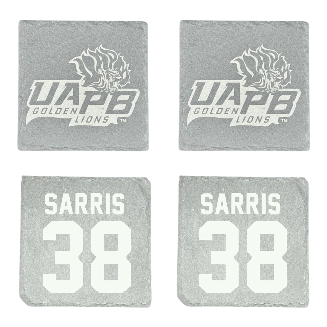 University of Arkansas-Pine Bluff Football Stone Coaster (4 Pack)  - #38 Dean Sarris