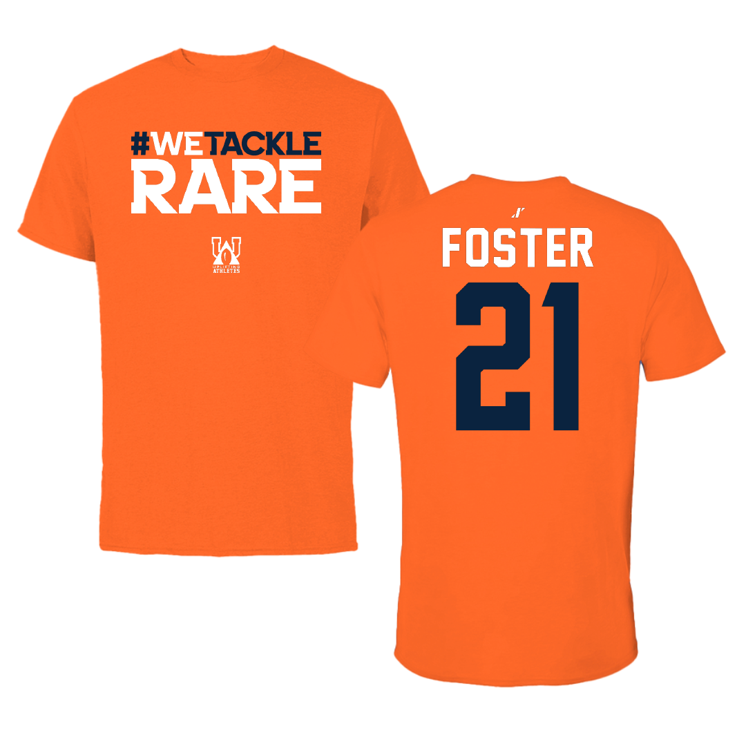 Syracuse University Softball Orange Uplifting Athletes Tee - #21 Makenzie Foster