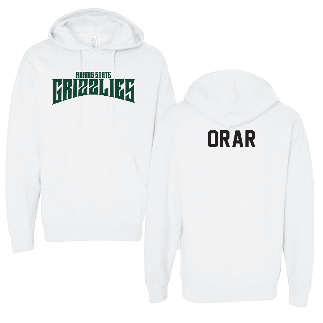 Adams State University TF and XC White Classic Hoodie - Aron Orar