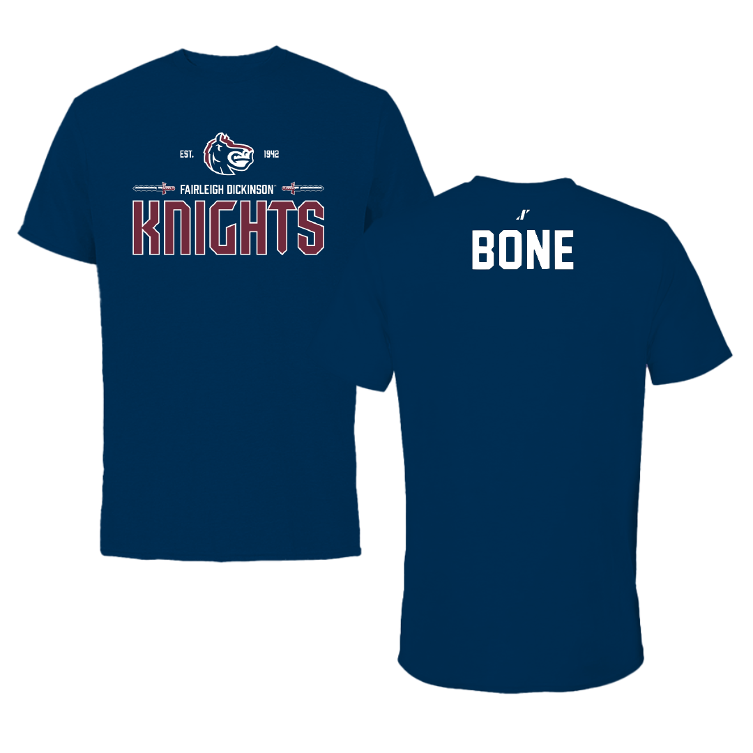 Fairleigh Dickinson University-Metropolitan Campus Fencing Navy General Tee - Emily Bone