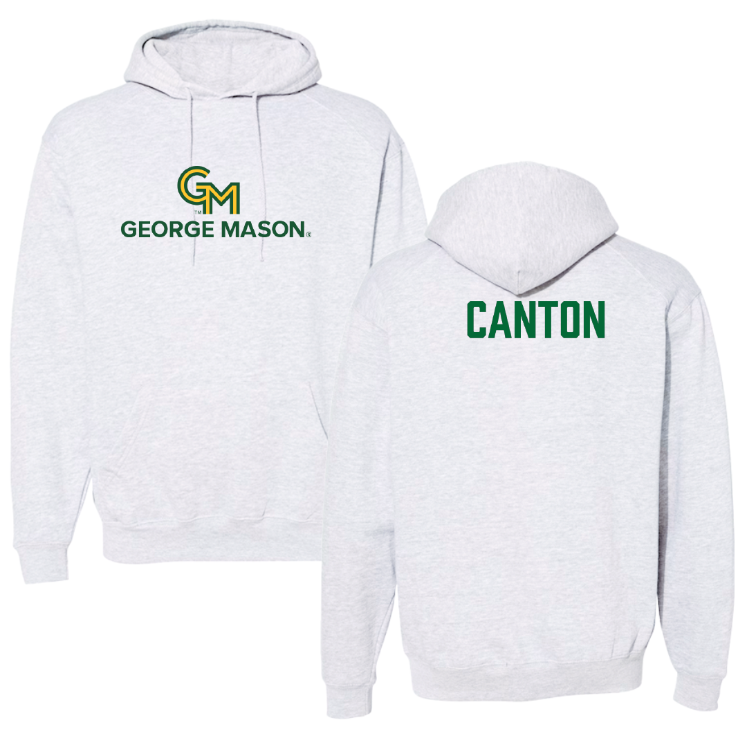 George Mason University Rowing Gray Hoodie - Daylin Canton