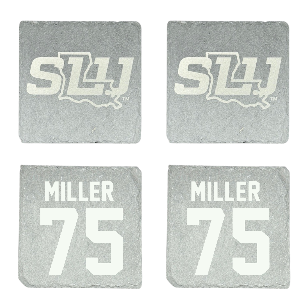 Southeastern Louisiana University Football Stone Coaster (4 Pack)  - #75 Blakeley Miller