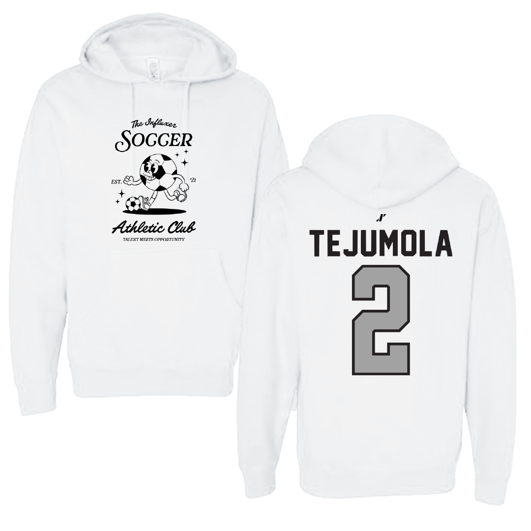 Soccer White Influxer Athletic Club Hoodie - #2 Kamran Tejumola