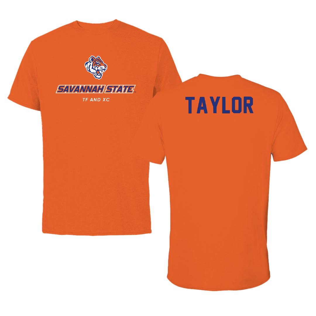 Savannah State University TF and XC Orange Performance Tee - Victoria Taylor