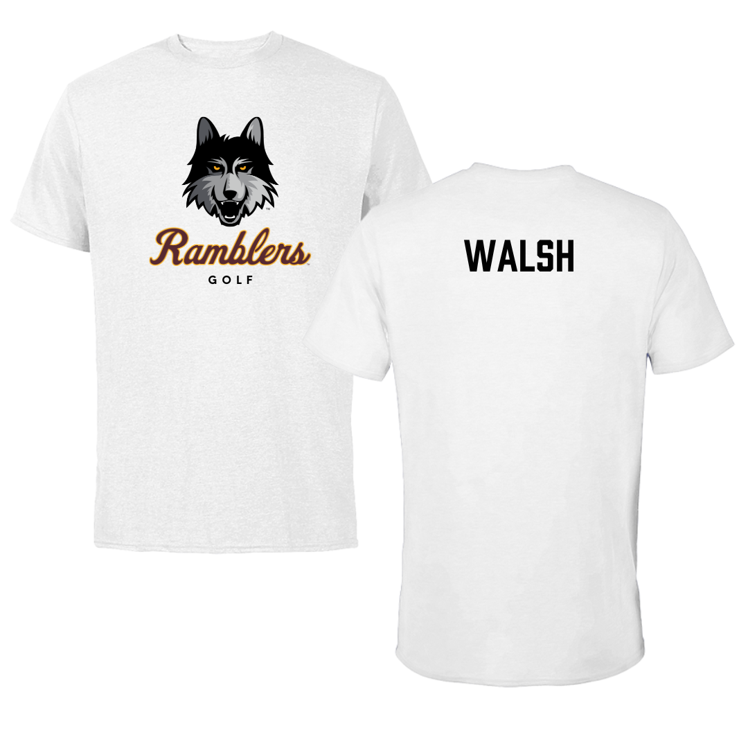 Loyola University-Chicago Golf White Ramblers Performance Tee - Ryan Walsh