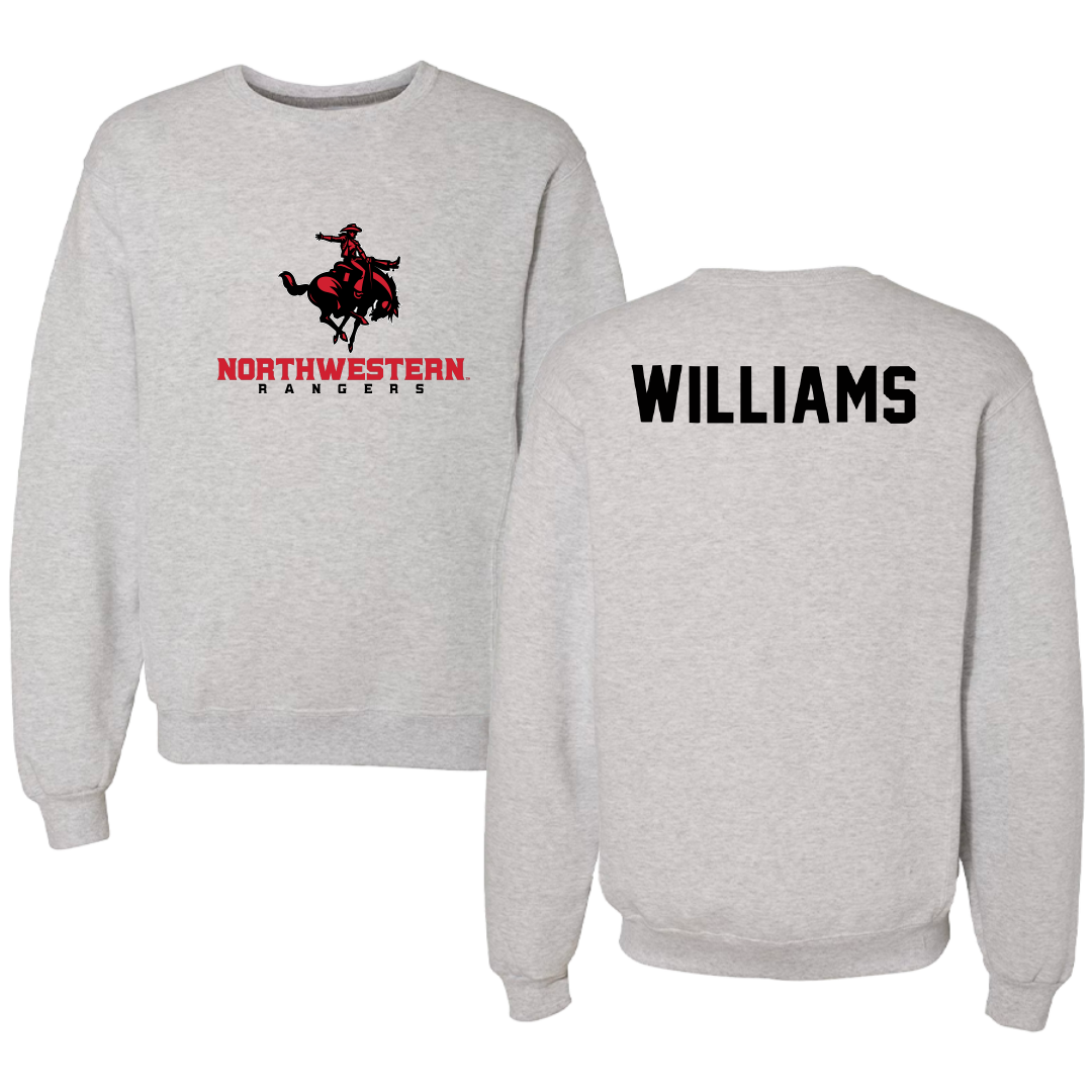 Northwestern Oklahoma State University TF and XC Gray Crewneck - Caleb Williams