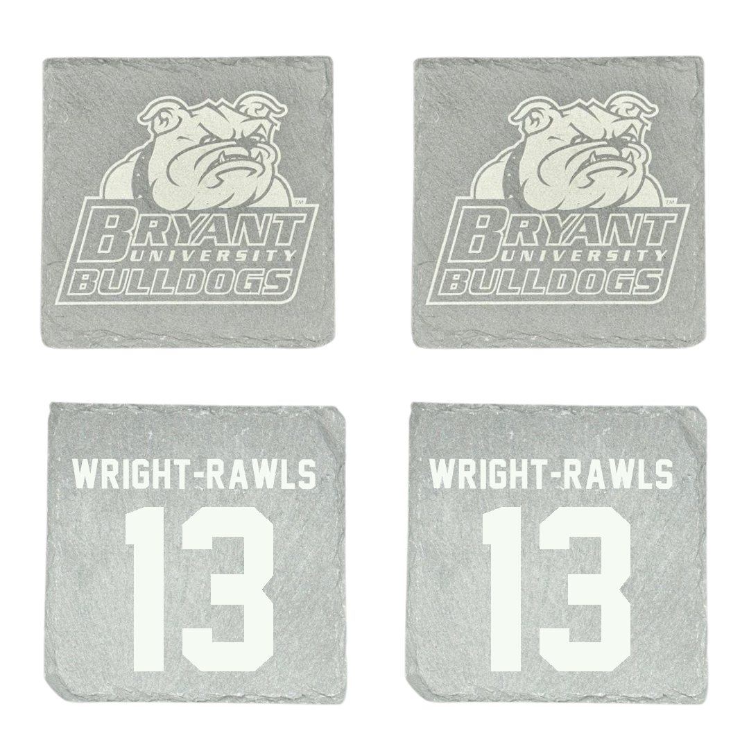 Bryant University Football Stone Coaster (4 Pack)  - #13 Taylor Wright-Rawls