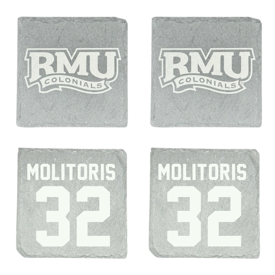 Robert Morris University Softball Stone Coaster (4 Pack)  - #32 Kaitlyn Molitoris