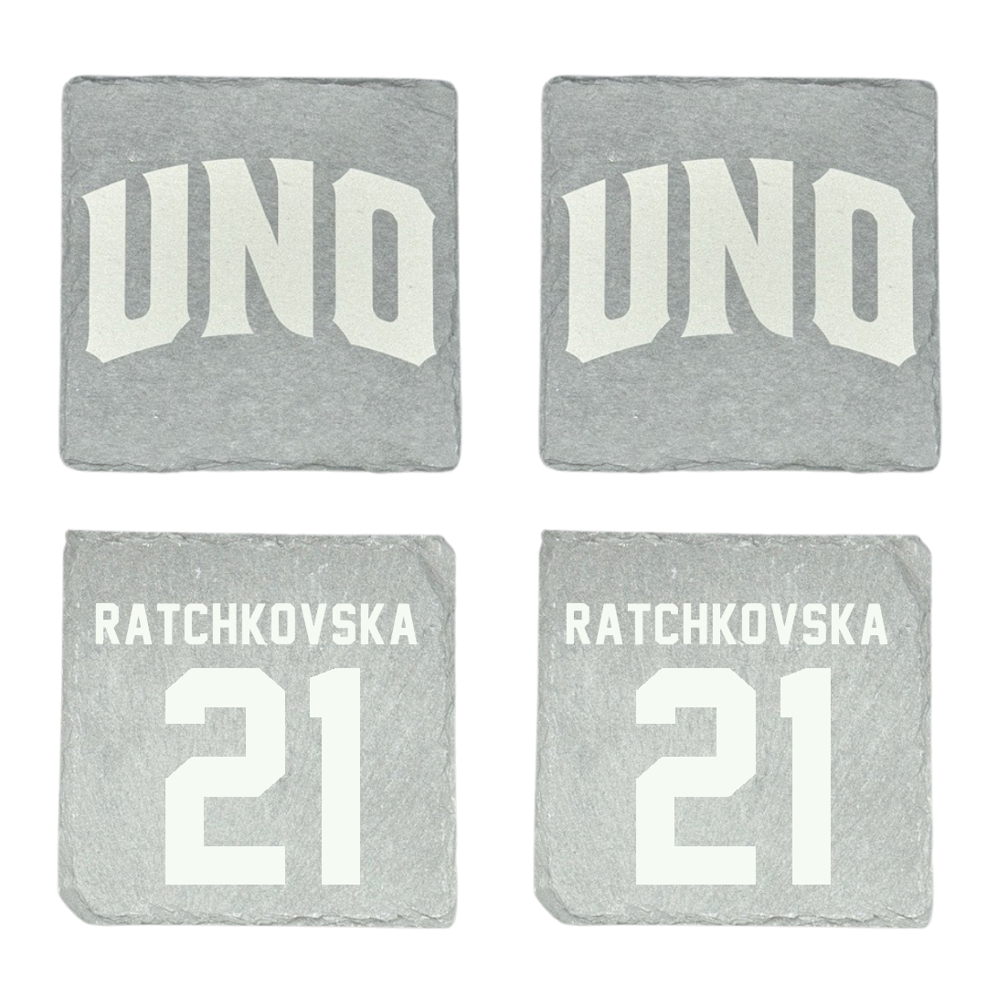 University of New Orleans Volleyball Stone Coaster (4 Pack)  - #21 Elani Ratchkovska