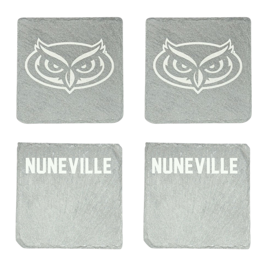 Florida Atlantic University TF and XC Stone Coaster (4 Pack)  - William Nuneville