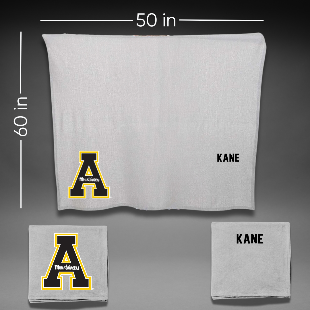 Appalachian State University TF and XC Gray Blanket - Karsyn Kane