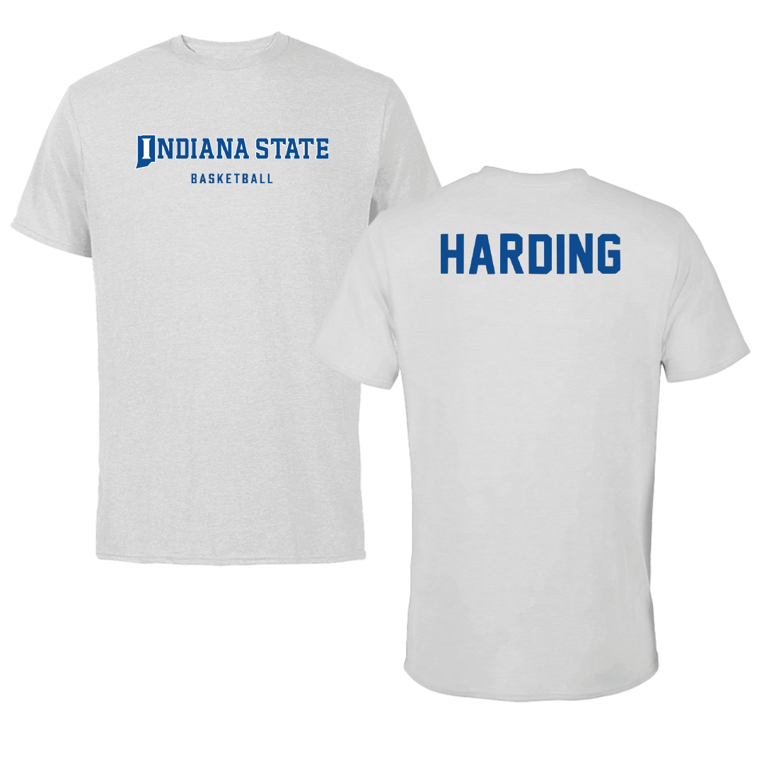 Indiana State University Basketball Light Gray Performance Tee - Markus Harding