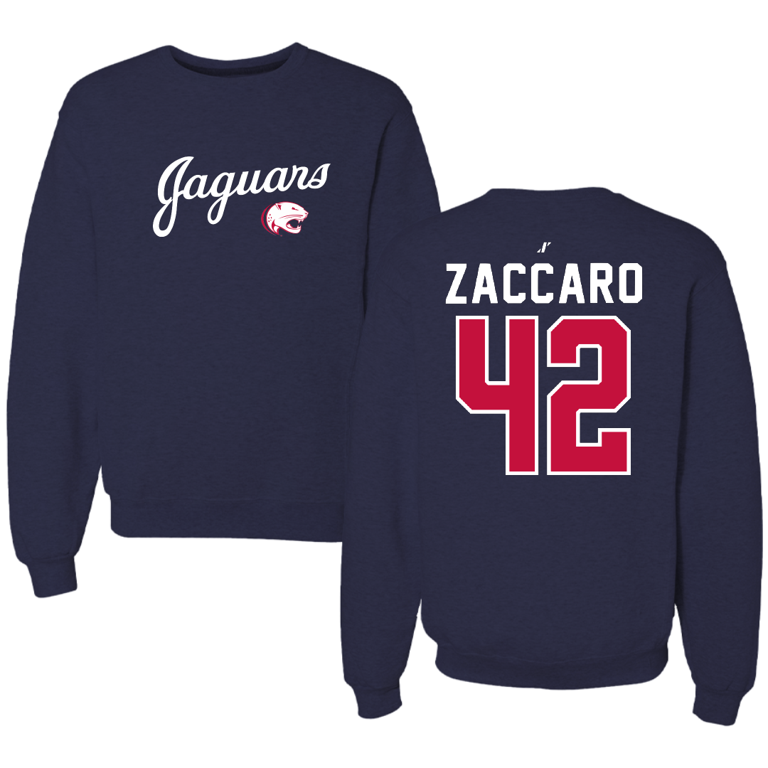 University of South Alabama Football Navy General Crewneck - #42 Anthony Zaccaro