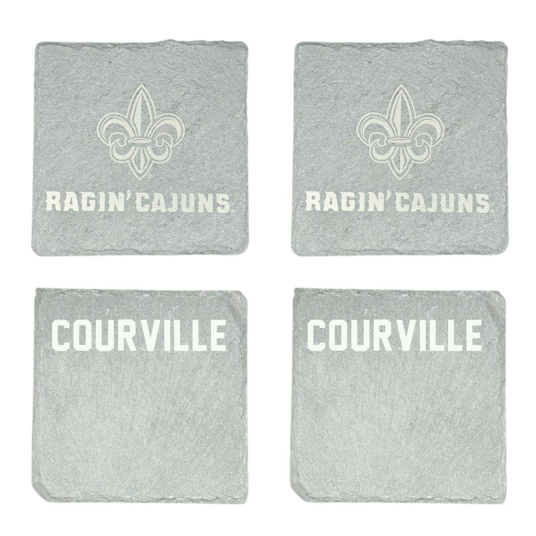 University of Louisiana at Lafayette TF and XC Stone Coaster (4 Pack)  - Juliana Courville