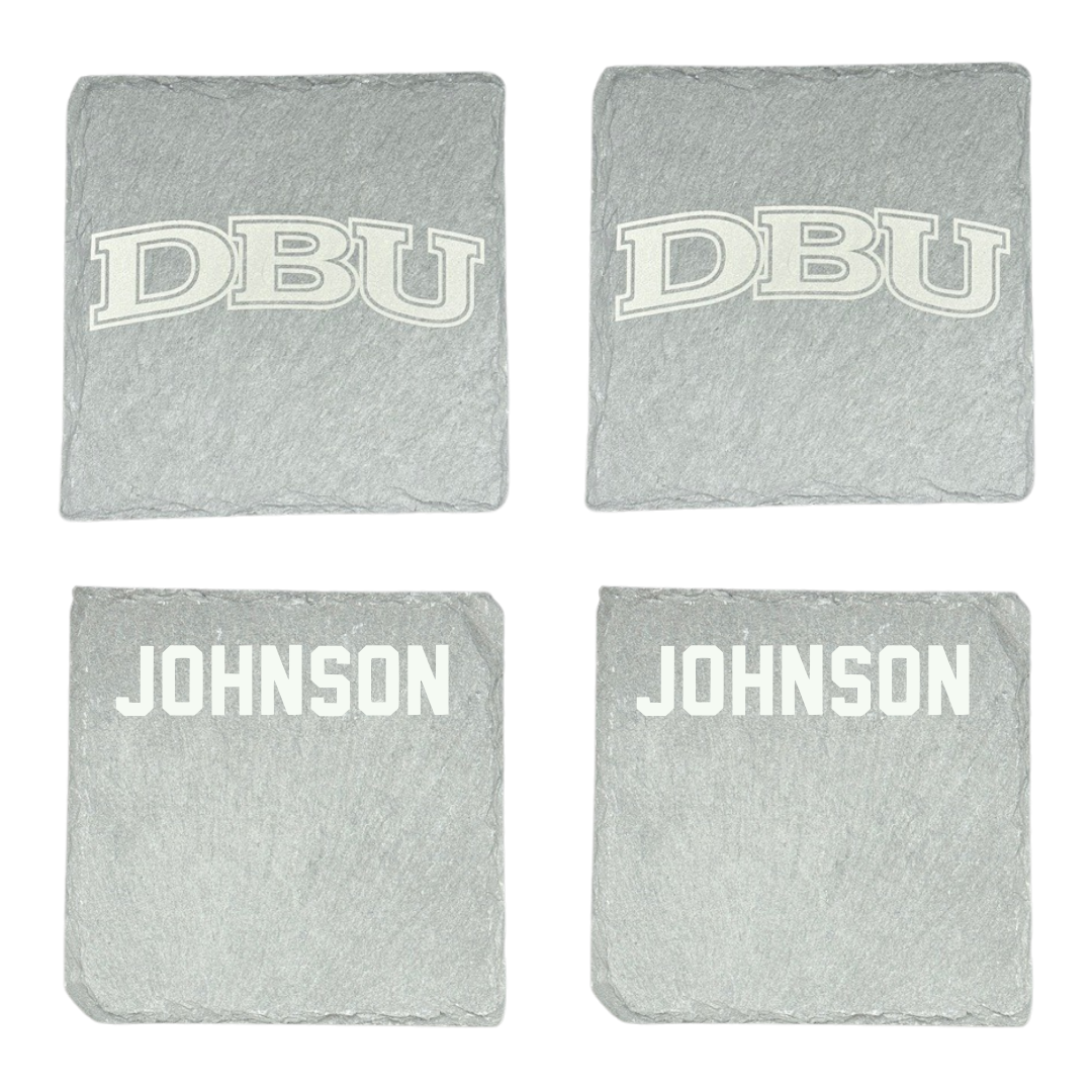 Dallas Baptist University TF and XC Stone Coaster (4 Pack)  - Cailey Johnson