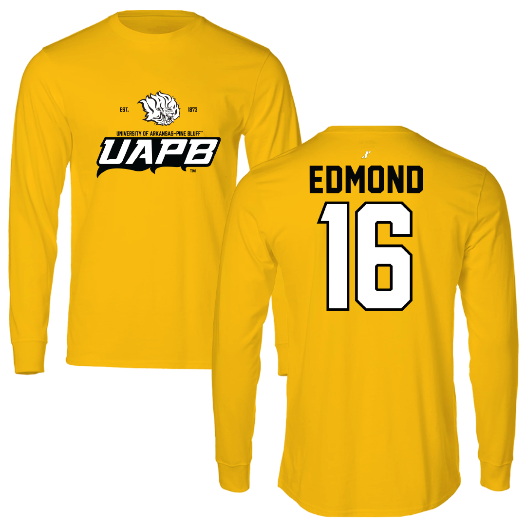 University of Arkansas-Pine Bluff Volleyball Gold General Long Sleeve - #16 Ariyonna Edmond