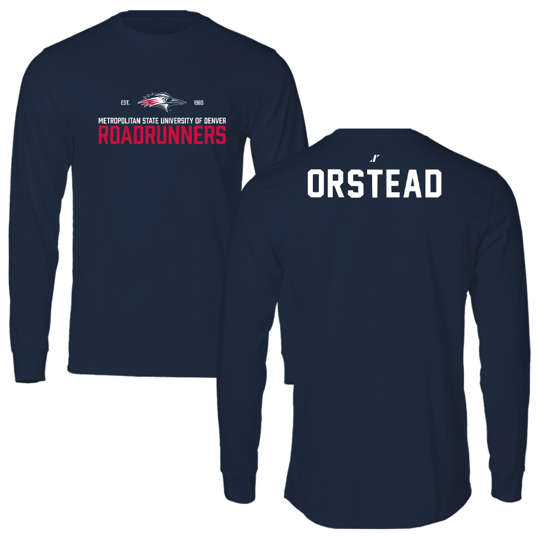 Metropolitan State University of Denver TF and XC Navy General Long Sleeve - Audrey Orstead