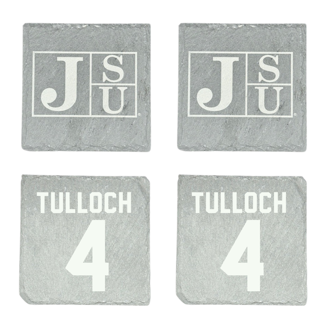 Jackson State University Soccer Stone Coaster (4 Pack)  - #4 Kiana Tulloch