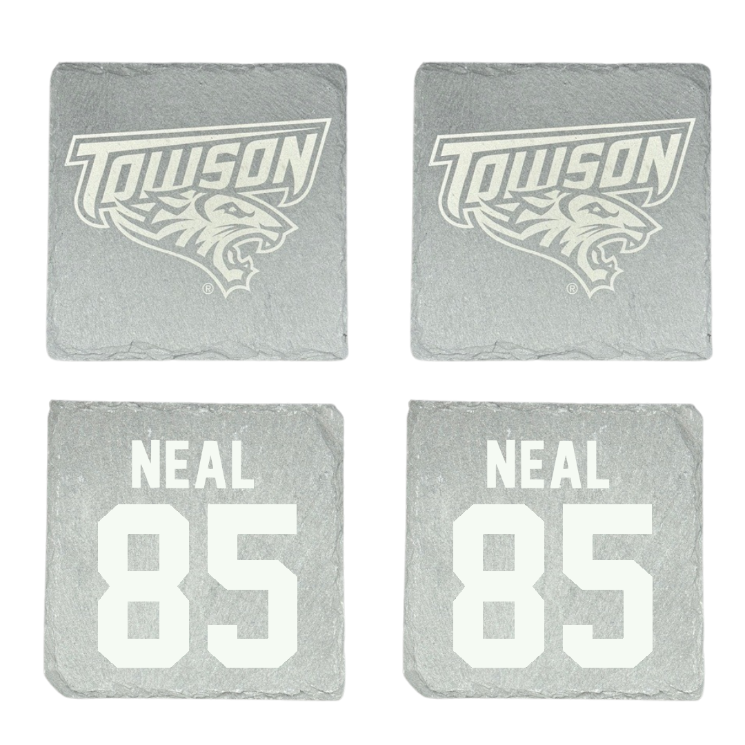 Towson University Football Stone Coaster (4 Pack)  - #85 Gordon Neal