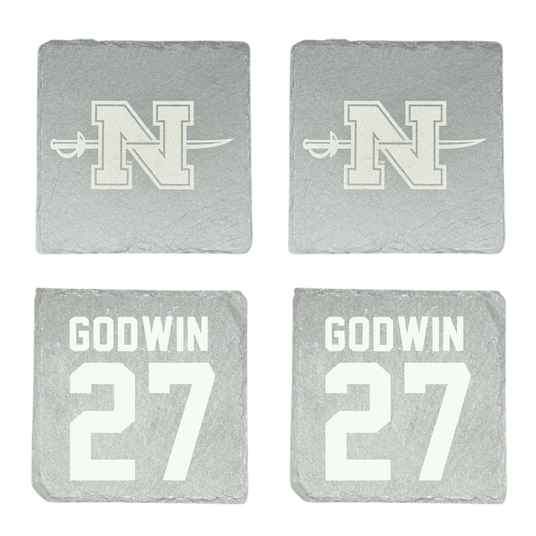 Nicholls State University Soccer Stone Coaster (4 Pack)  - #27 Emma Godwin