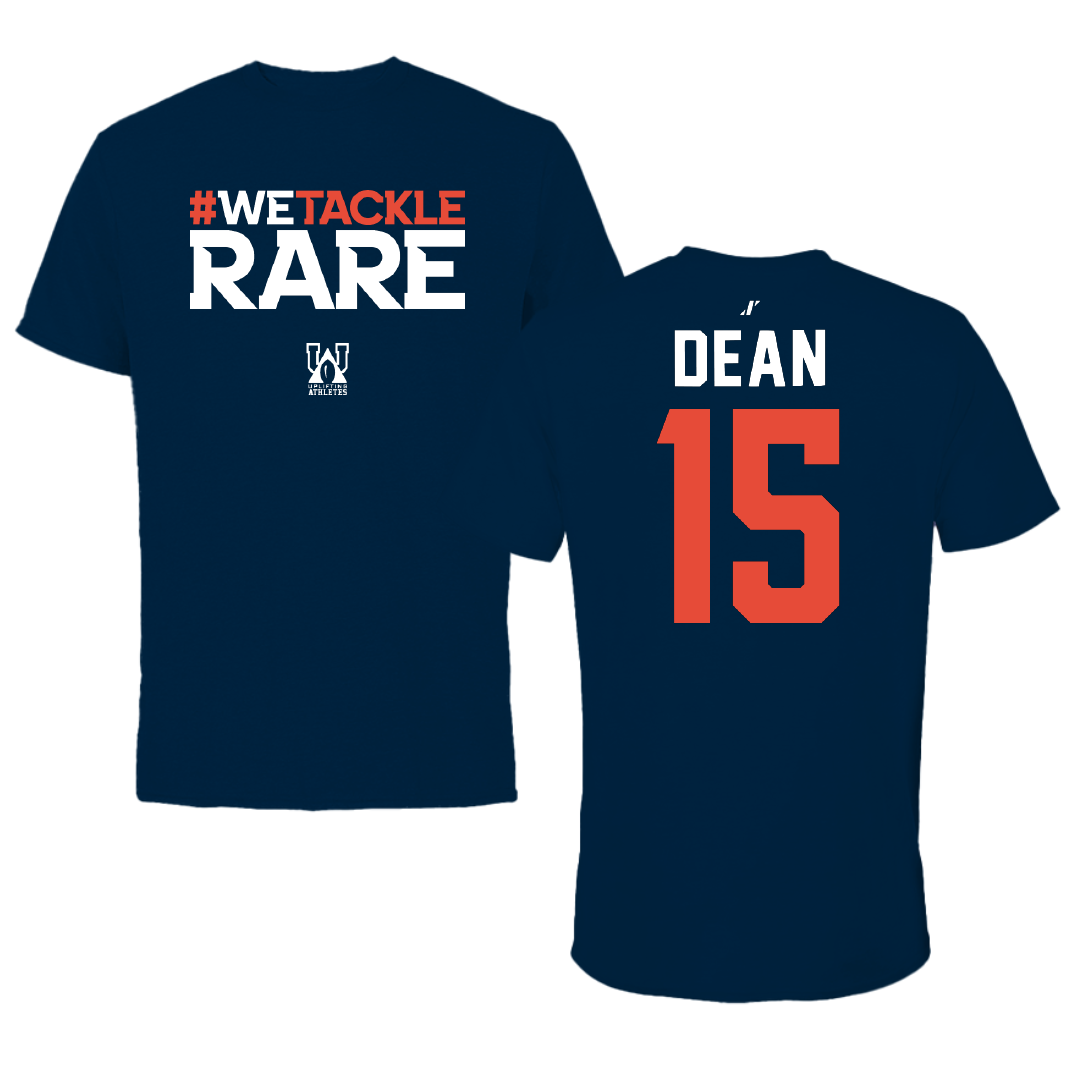 University of Illinois Volleyball Navy Uplifting Athletes Performance Tee - #15 Gabby Dean