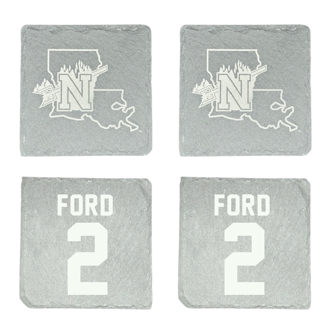 Northwestern State University Softball Stone Coaster (4 Pack)  - #2 Camryn Ford